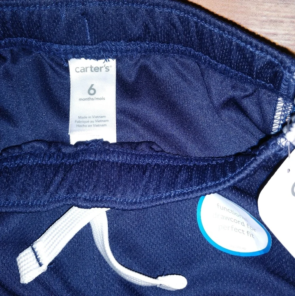 Carter’s Shorts, Navy - 6 Months